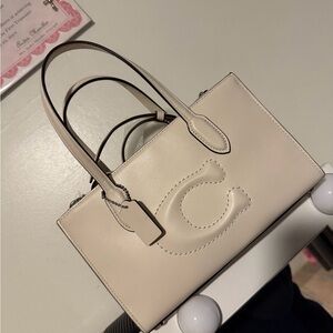 Coach Cream Satchel Bag